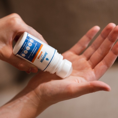 Jenvox contre la transpiration des mains et des paumes